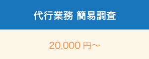代行業務簡易調査